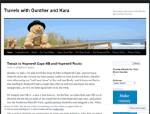 Tablet Screenshot of guntherandkara.com